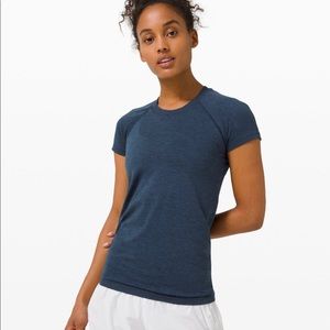 Lululemon navy swiftly tech T shirt